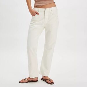 $238 NWT Citizens Of Humanity “Natalia” Anti Fit Jeans in Neutral Sz 27